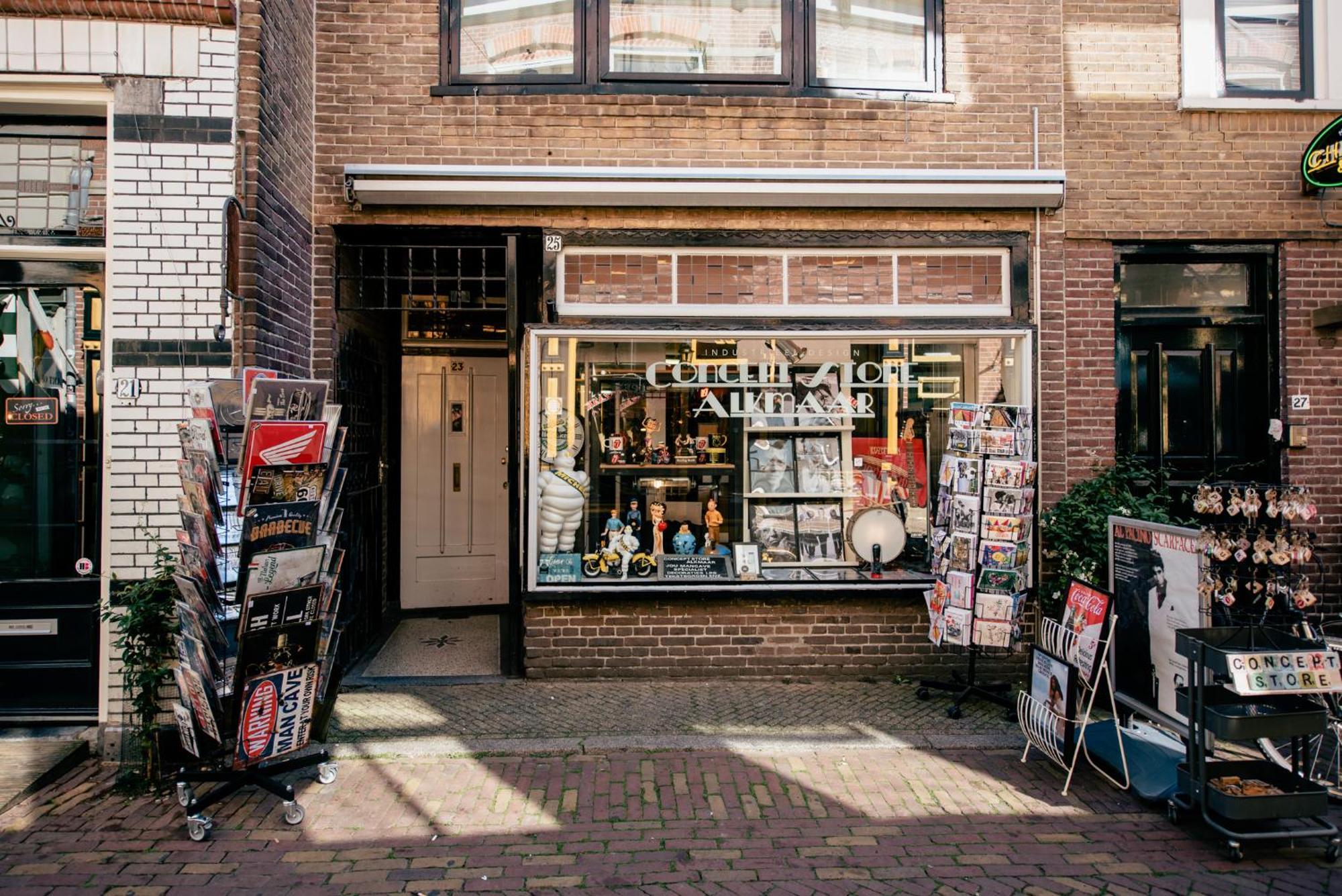 Gezellig Appartement In De Mooie Oude Binnenstad Van 阿尔克马尔 外观 照片